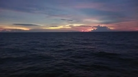 High Seas ocean voyage Stock Footage