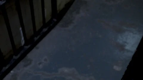High shot cell door Stock Footage 92821878