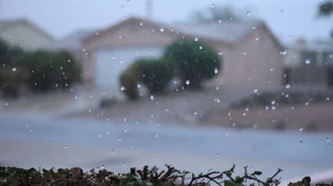High shutter speed rain drops Video stock 37615629