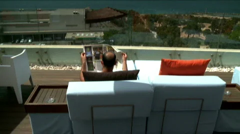 High Skyscraper Restaurant 2 Stock Footage 708392