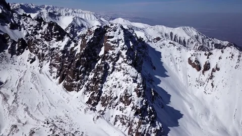 High snow-capped peaks and glaciers. Video stock 150307703