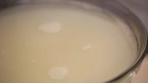 High soup, thick soup, fish soup, milk white cream soup (2) Stock Footage 202234325
