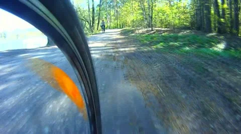 High-speed bicycle Stock Footage 10917840