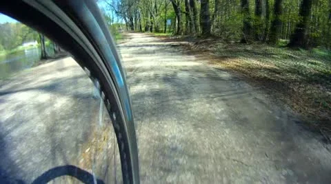 High-speed bicycle Stock Footage 10917971