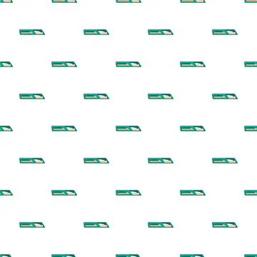 High speed bullet train seamless pattern background Illustrazione stock