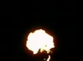 High Speed Camera : Fire 15 Blow up High Loop Footage