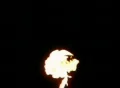 High Speed Camera : Fire 16 Blow up Mid Loop Footage