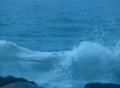 High Speed Camera : Ocean Waves 3 Waves crashing on rocks Footage