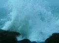 High Speed Camera : Ocean Waves 10 Waves crashing on rocks Footage