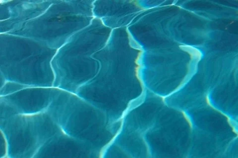 High Speed Camera : Pool Water Surface 13 Loop Stock Footage