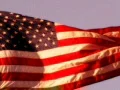 High Speed Camera USA Flag Sunset 04 Loop Web Footage