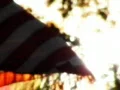 High Speed Camera USA Flag Sunset 09 Loop Web Footage