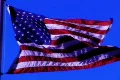 High Speed Camera USA Flag 01 Loop Footage