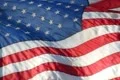 High Speed Camera USA Flags 45 Slow Motion Loop Footage