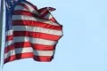 High Speed Camera USA Flags 62 Slow Motion Loop Footage