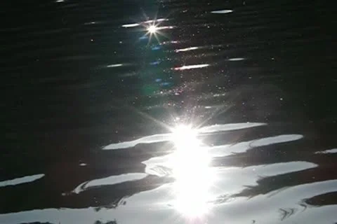 High Speed Camera Water Surface Reflections 45 Slow Motion 210fps SD Stock Footage