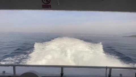 High speed catamaran 스톡 동영상 300721976
