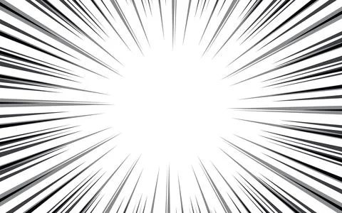 High speed comic line vector speeding on black and white background. 스톡 일러스트