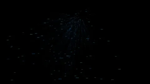 High speed computer data Stock Footage 259692375