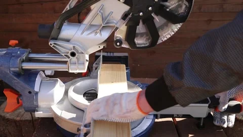 High-speed cutting circular saw. Stock Footage 160839414