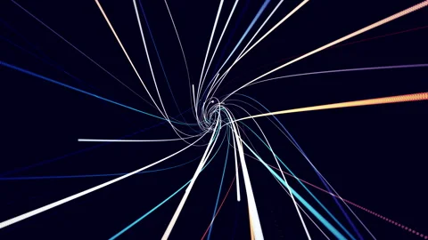High Speed Data Flow Network Technology 库存影片 331801743