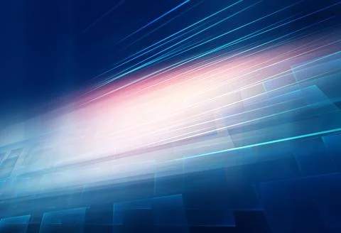 High speed data transferring line effect concept series イラスト素材