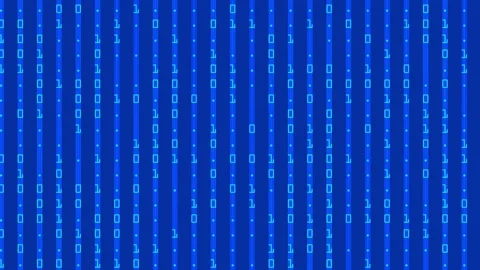 High speed digital data flickering background Stock Footage 251737192
