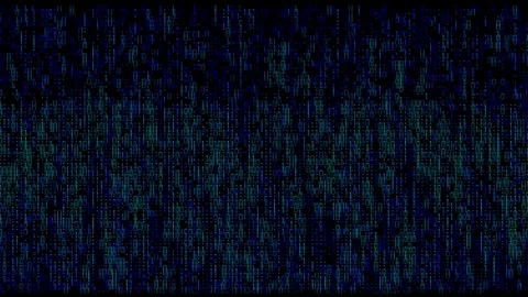 High speed digital data flickering background 4k Stock Footage 253165841