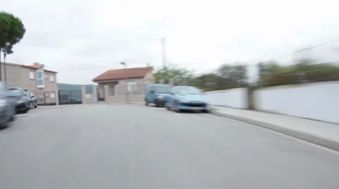 High speed driving Stock Footage 34932498