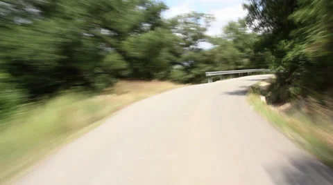 High speed driving Stock Footage 34934820