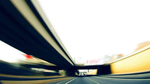 High Speed driving Stock Footage 36037770