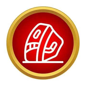 High speed electric train icon representing modern travel Stock Illustration
