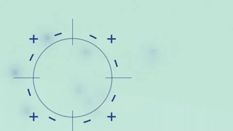 High Speed Electronic Circuit Particle Flow Motion Stock Footage 342313877