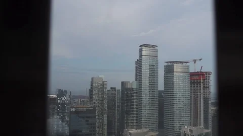 High speed elevator going up Stock Footage 86090766