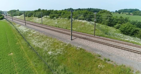High speed express train Stock Footage 92910485