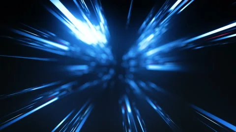 High Speed Flying Glowing Digital Streaks Lines 3d Animation Looping Backdrop 4k Stock Footage 145740234