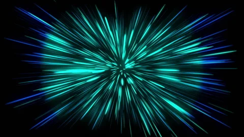 High Speed Flying Lines 3d Animation in Seamless Looping Traffic. Sci-fi Digital Stock Footage 232387318
