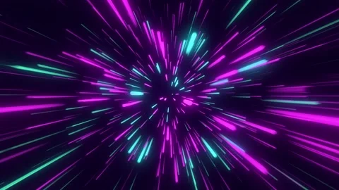 High Speed Flying Lines 3d Luxury ... | Stock Video | Pond5