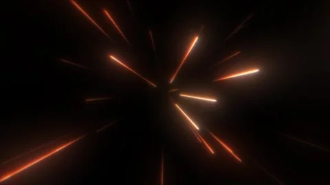 High Speed Flying Lines 3d Animation in Seamless Looping Traffic Stock Footage 251582625