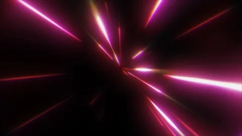 High Speed Flying Lines 3d Animation with grain effect. Stock Footage 279056886