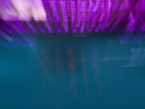 High speed hi tech blur abstract background. Abstract technology blur defocus Foto stock