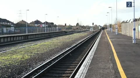 High speed HS1 Javelin train travelling from London to Dover, UK Stock Footage 10714348