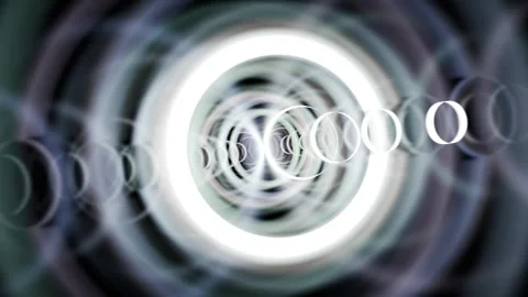 High speed interstellar space white  Sci fi net tunnel VJ loop background Stock Footage 315524779