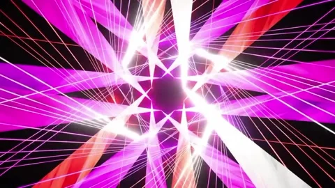 High speed laser light show on black background Stock Footage 328205508