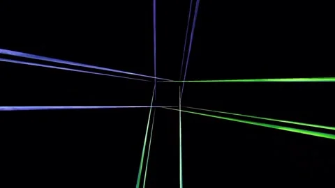 High speed laser light show Stock Footage 328205573