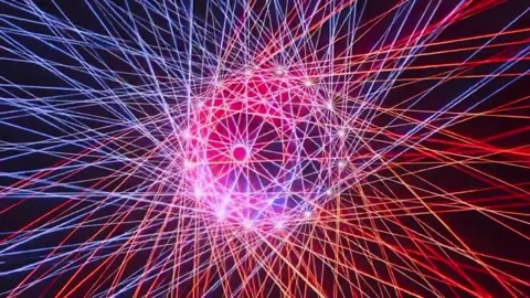 High speed laser light show Stock Footage 328205884