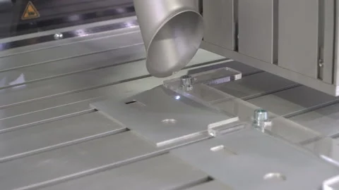 High-speed laser marking system Stock Footage 104109057