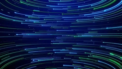 High speed line abstract technology background digital fiber hi tech concept Stock Footage 116961636