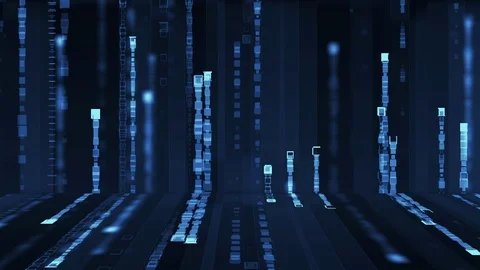 High speed line abstract technology background digital fiber hi tech binary code Stock Footage 127944119