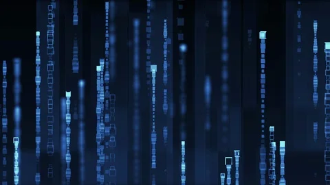 High speed line abstract technology background digital fiber hi tech binary code Stock Footage 127944169